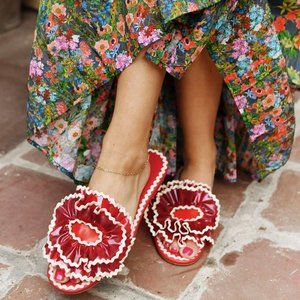 See by Chloe Molly RicRac PVC Sandal Flats